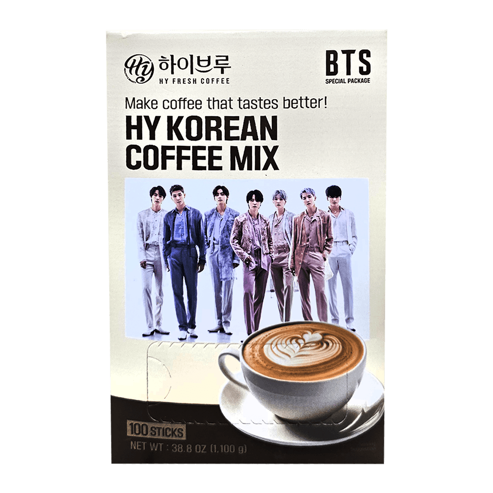 Korean Coffee Mix BTS Special Package 100 Sticks 38.8 Oz (1kg) - H