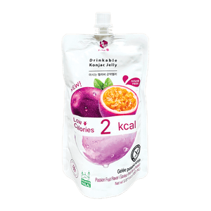 Drinkable Konjac Jelly Passion Fruit Flavor 5.07 Fl Oz (150ml)