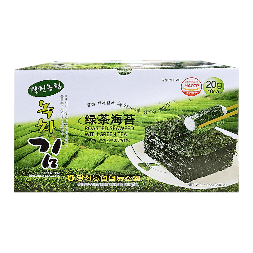 Buy NH Green Tea Seaweed Laver 7.04oz | HMart - H Mart