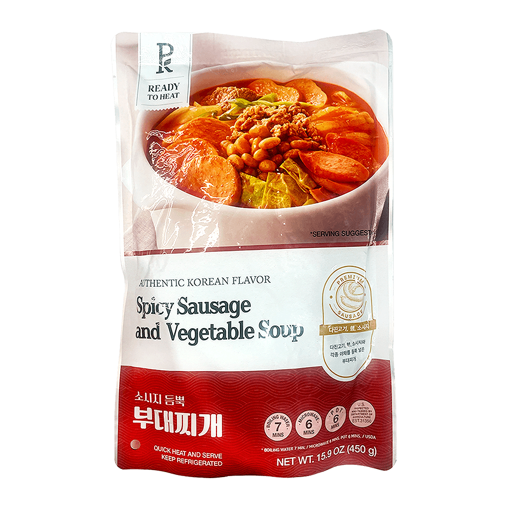 Spicy Sausage and Vegetable Soup 15.9OZ(450G) - H Mart