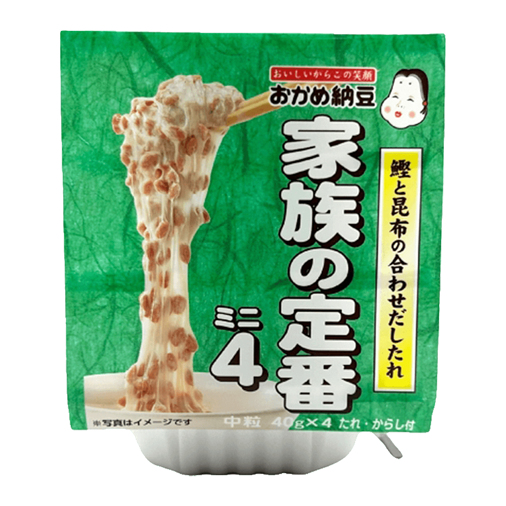 Kazoku Kotsubu Natto 4pk 6.34 Oz (180g) - H Mart