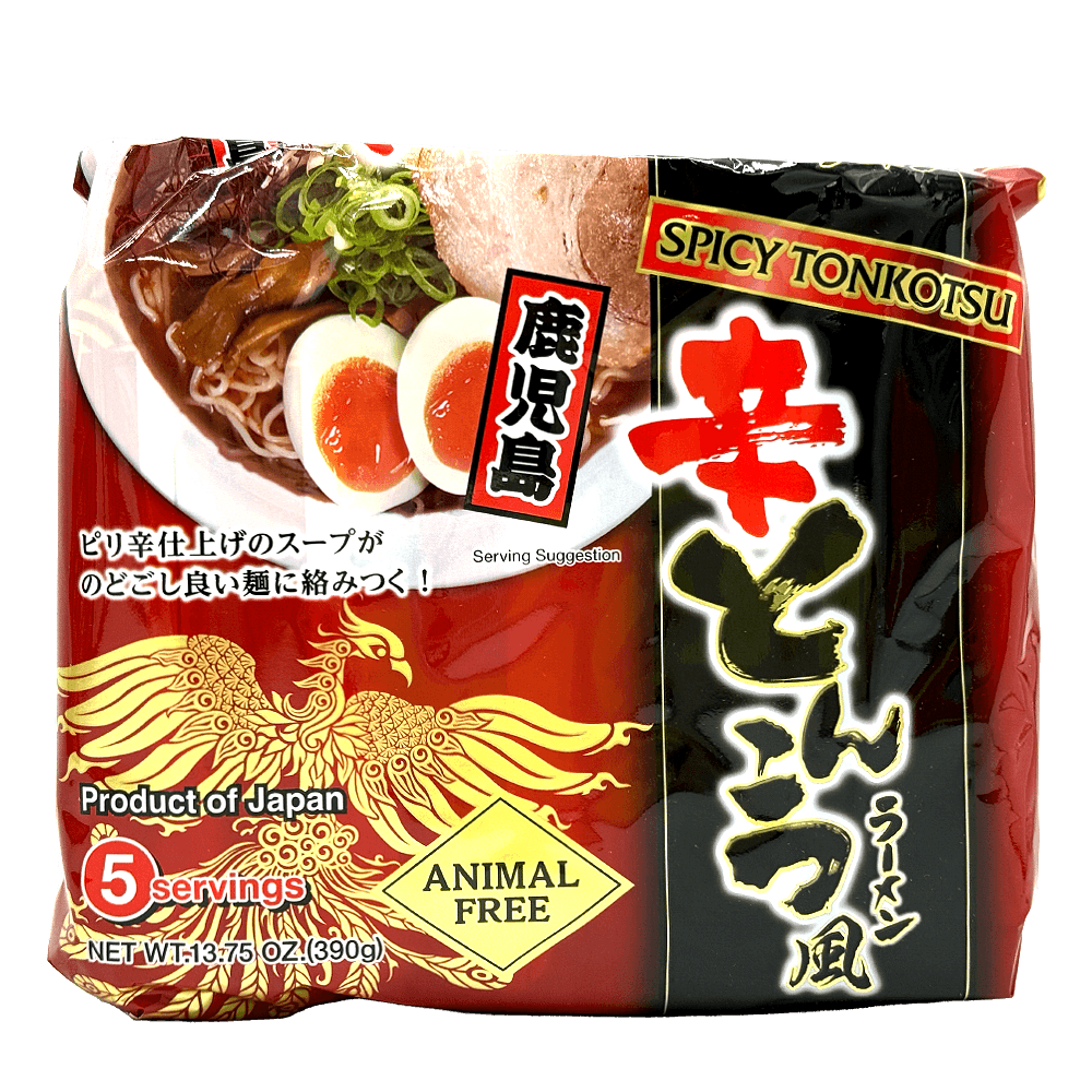 Spicy Tonkotsufu Kagoshima Ramen Multi 13.75 Oz (390g) - H Mart