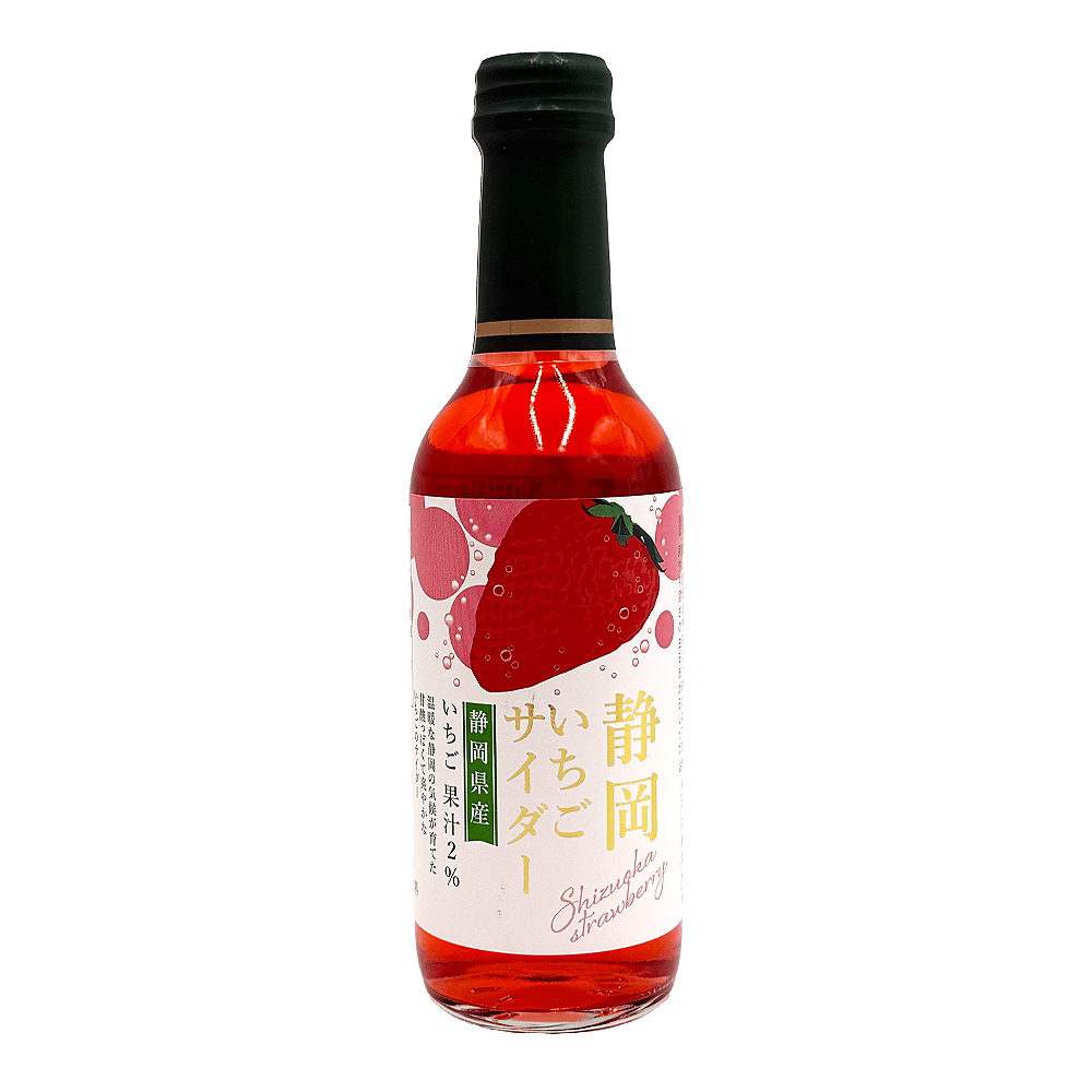 Shizuoka Strawberry Cider 8.11 Fl Oz (240ml) - H Mart