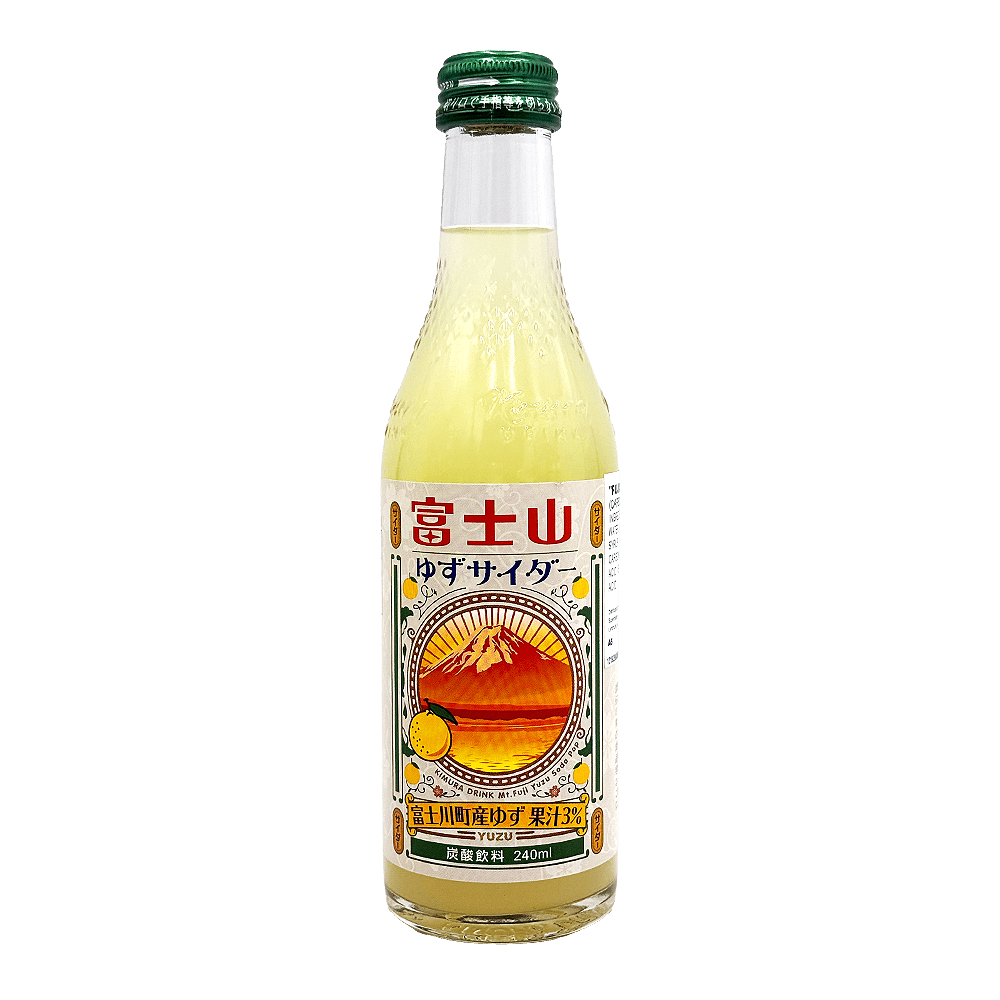 Fujisan Yuzu Cider 8.11fl Oz (240ml) - H Mart
