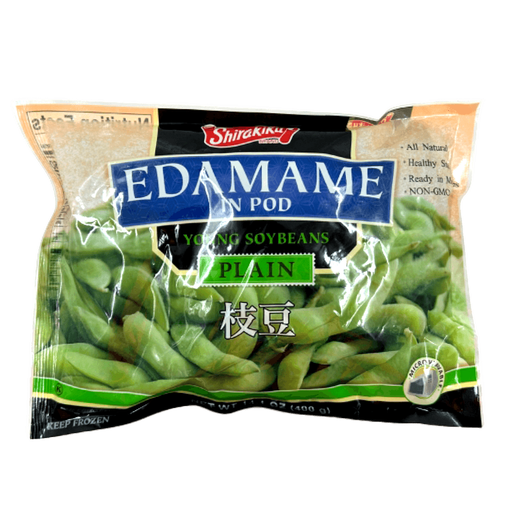 Edamame In Pod Plain 14.1 Oz (400g) - H Mart