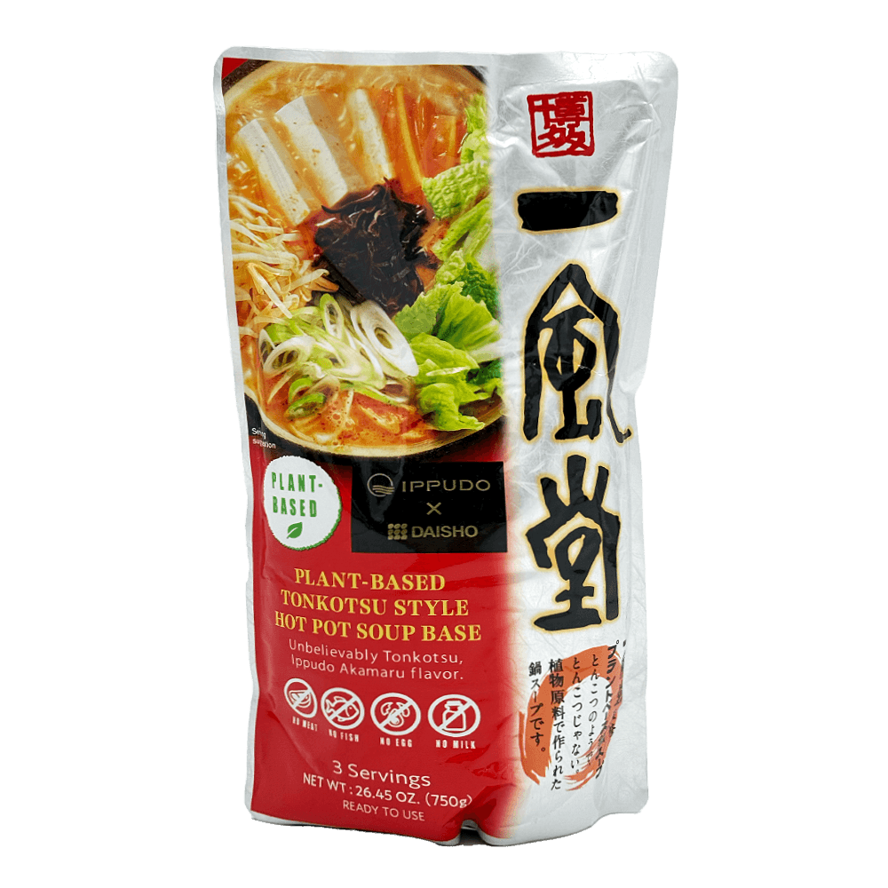 Plant Based Tonkotsu Style Hot Pot Soup Base 26.45 Fl Oz (750g