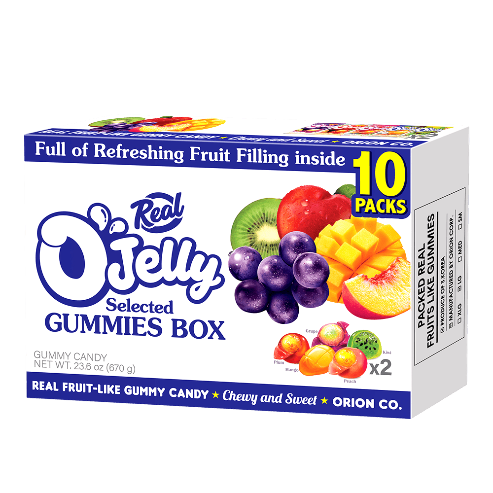 Nacollection! / onemi☆jelly Real Ojelly Assorted Box 23.6oz (670g) - H Mart