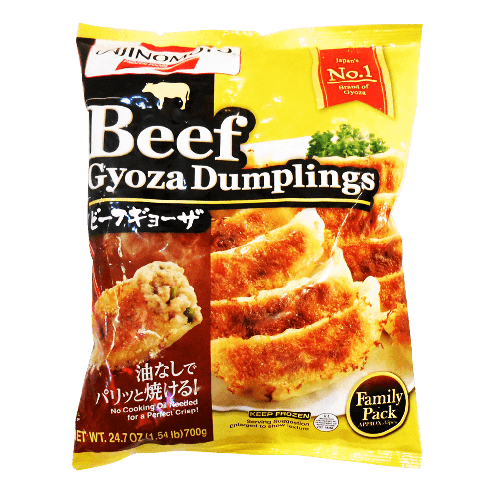 Beef Gyoza Dumplings Family Pack 1.19lb (540g) - H Mart
