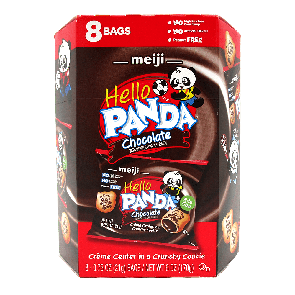 Hello Panda Chocolate 8pc 6 Oz (170g) - H Mart