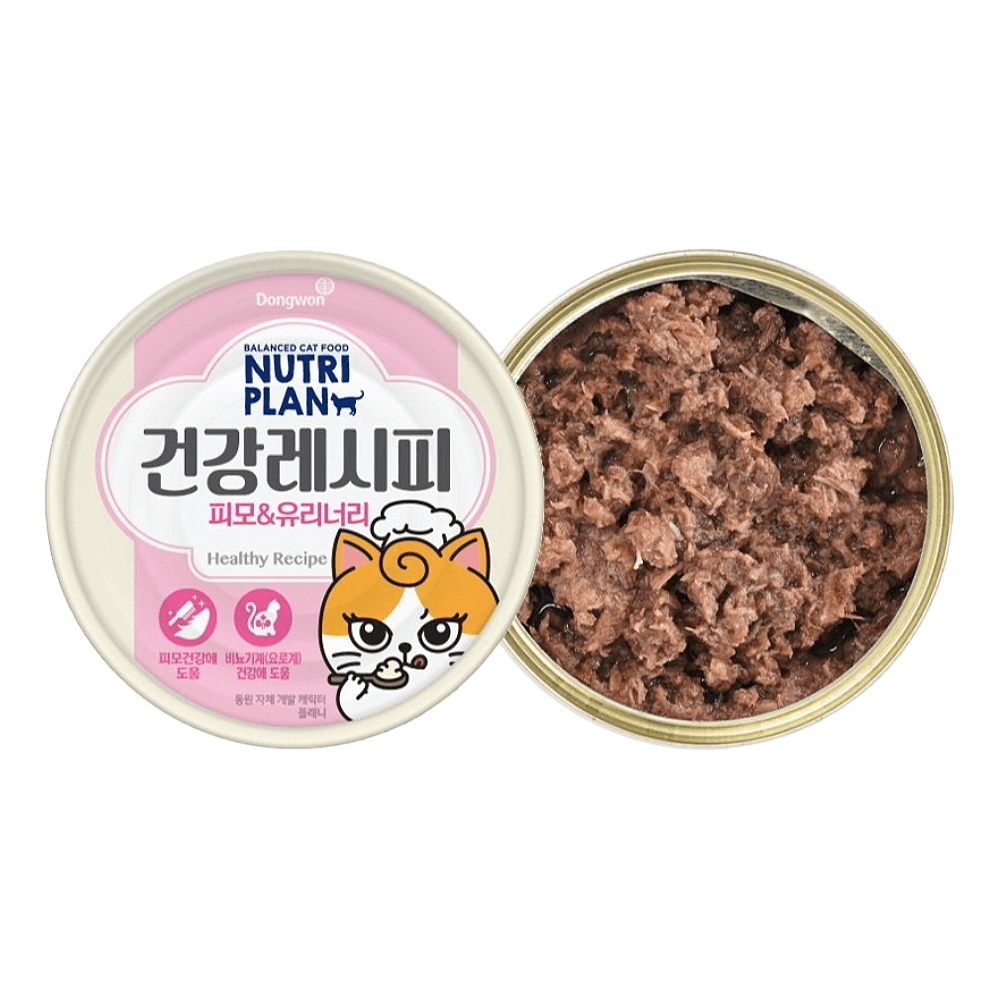 Nutriplan Skin & Coat & Urinary Wet Cat Food 3.17 Oz (90g)