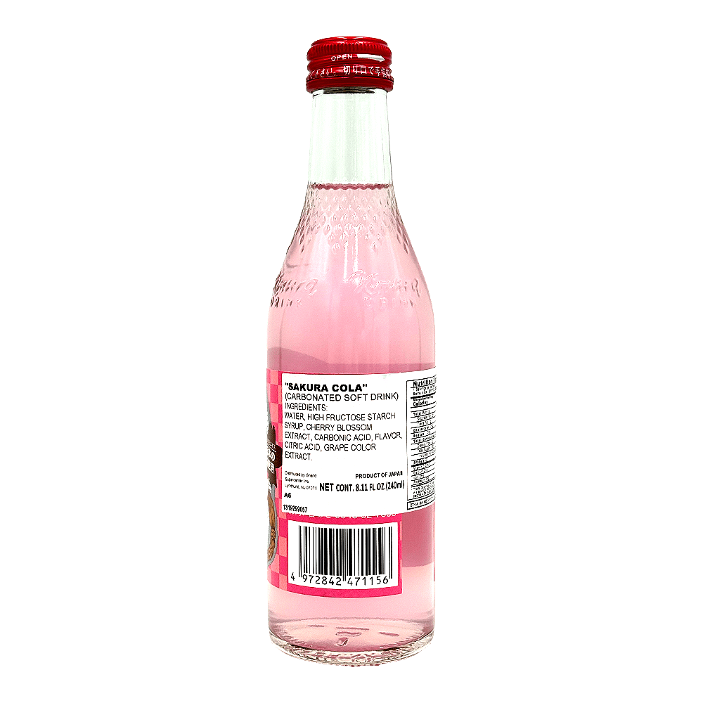 Kimura Sakura Cola 8.11 Fl Oz(240ml) - H Mart