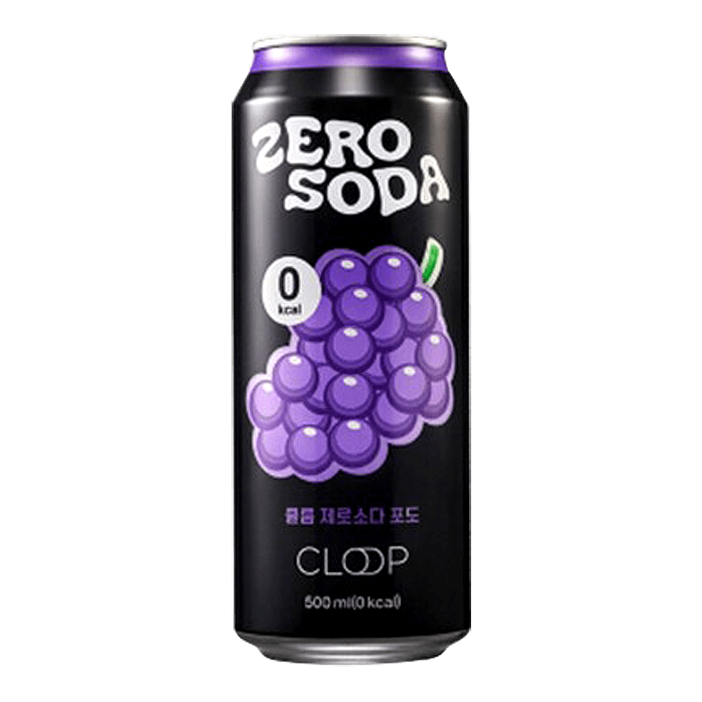 Zero Soda (Grape) 16.9 Floz(500ml)