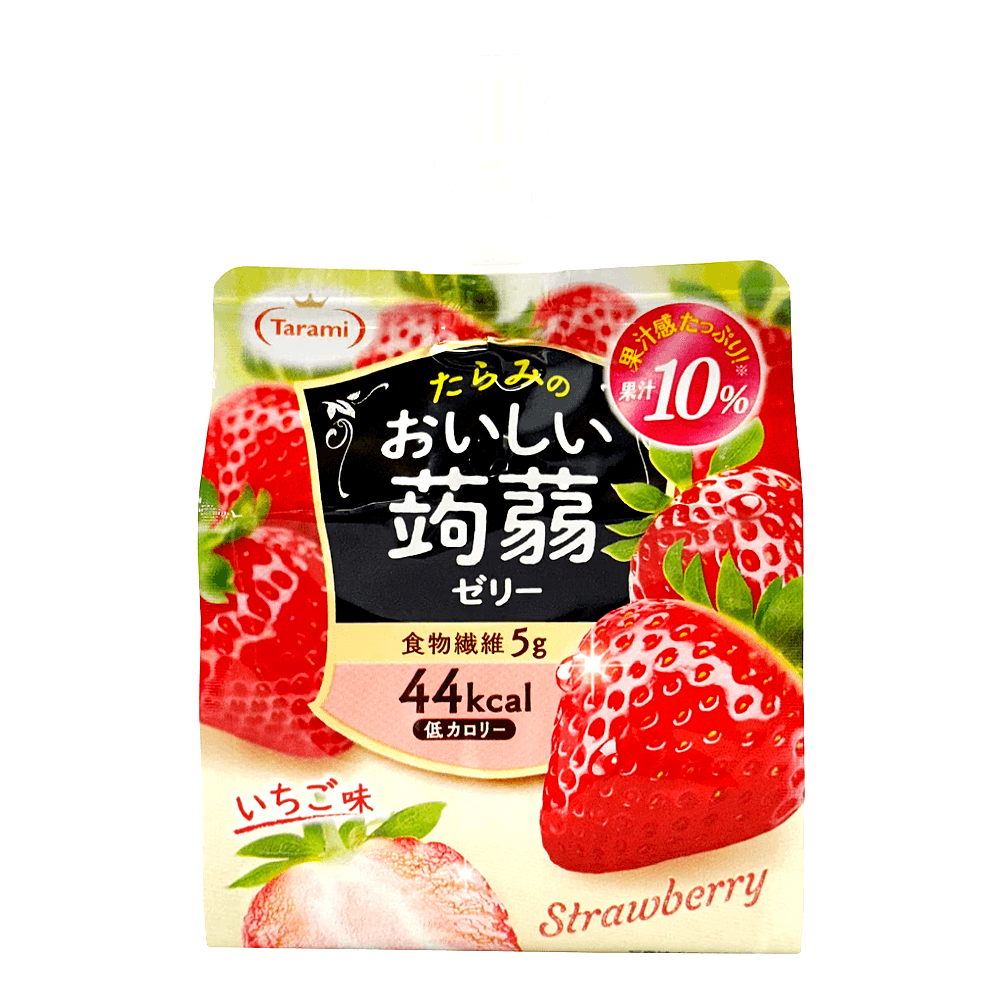 Delicious Konjac Jelly Strawberry 5.29 Oz (150g) - H Mart