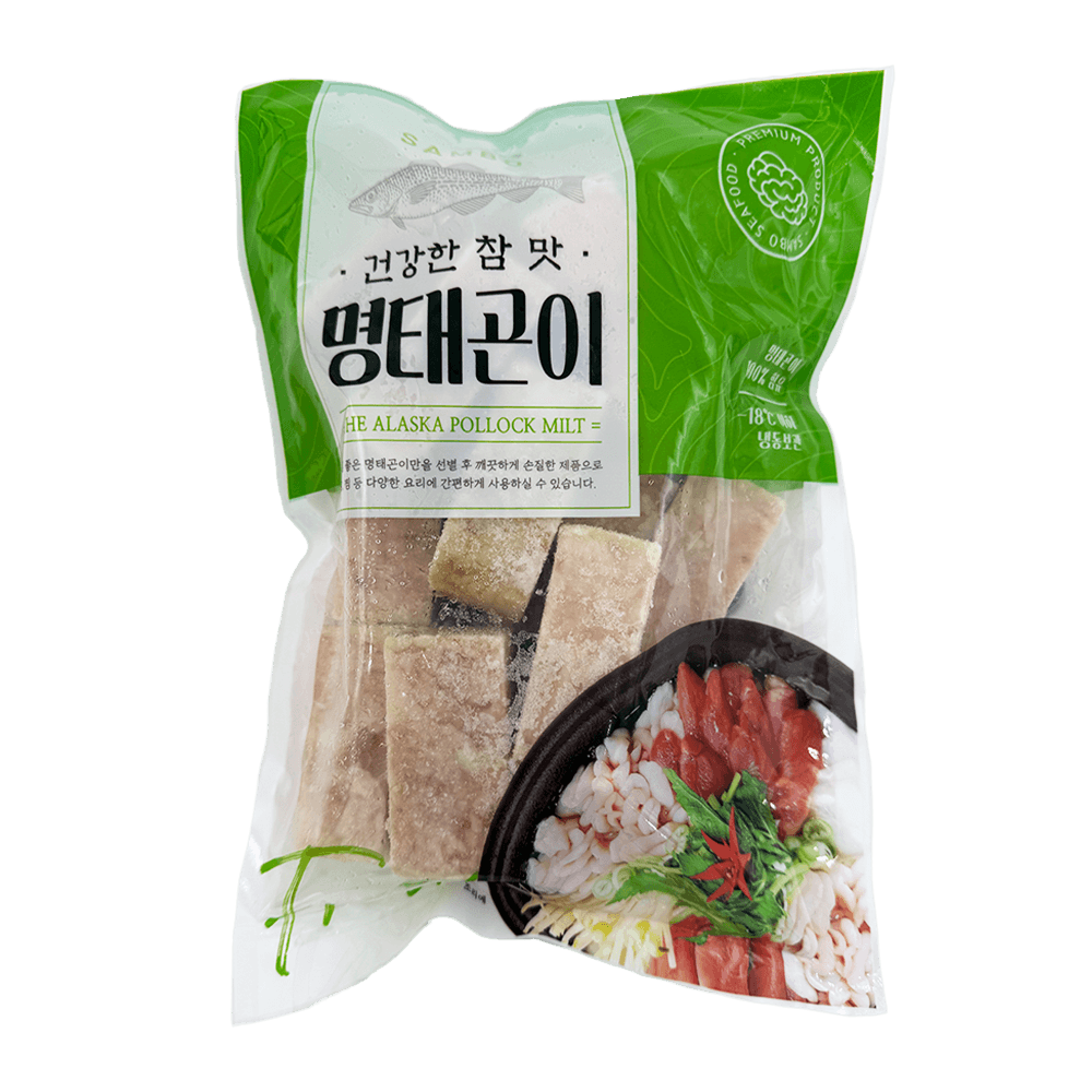 Sambo Alaska Pollock Milt 1.76 Lb (800g)