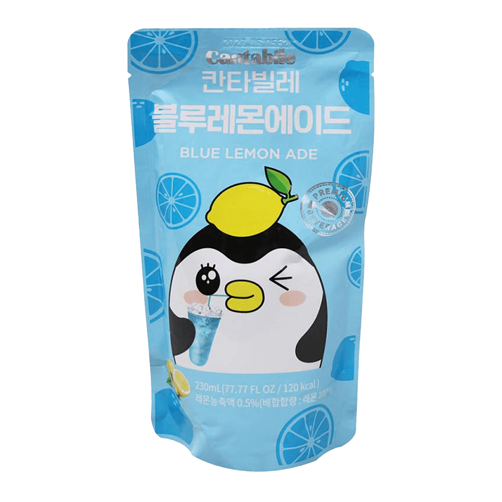 Blue Lemon Ade 10Pouches 7.77 Fl Oz (230ml) - H Mart