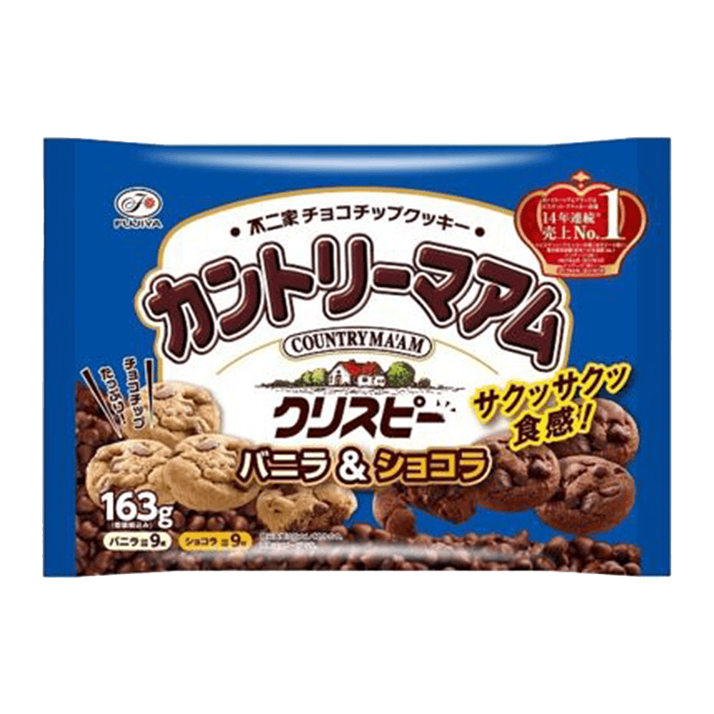 Country Ma'am Crispy Vanilla&chocolate 5.74 Oz (163g)