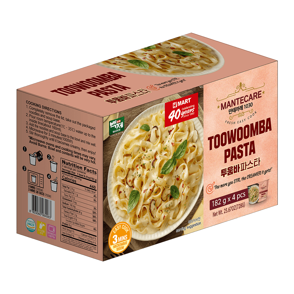 Toowoomba Pasta(Cup) X 4Pcs 6.42 Oz (182g)